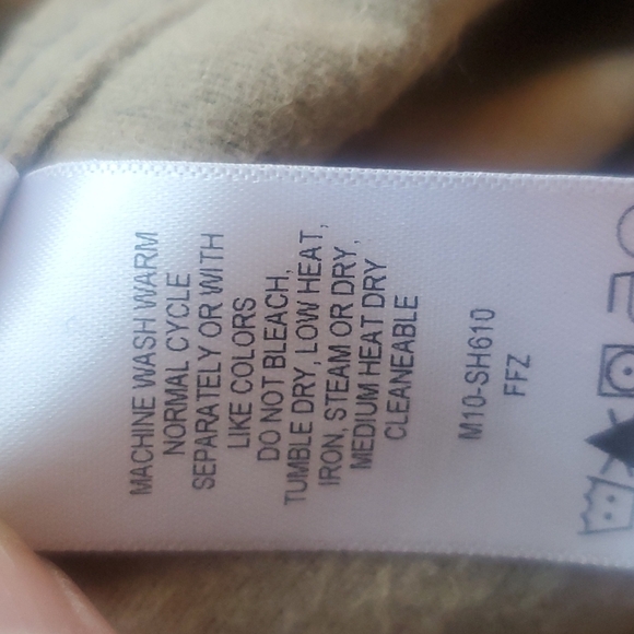 Cabelas Western Aztec Multicolored Button Down Shacket 2XL - Picture 9 of 11